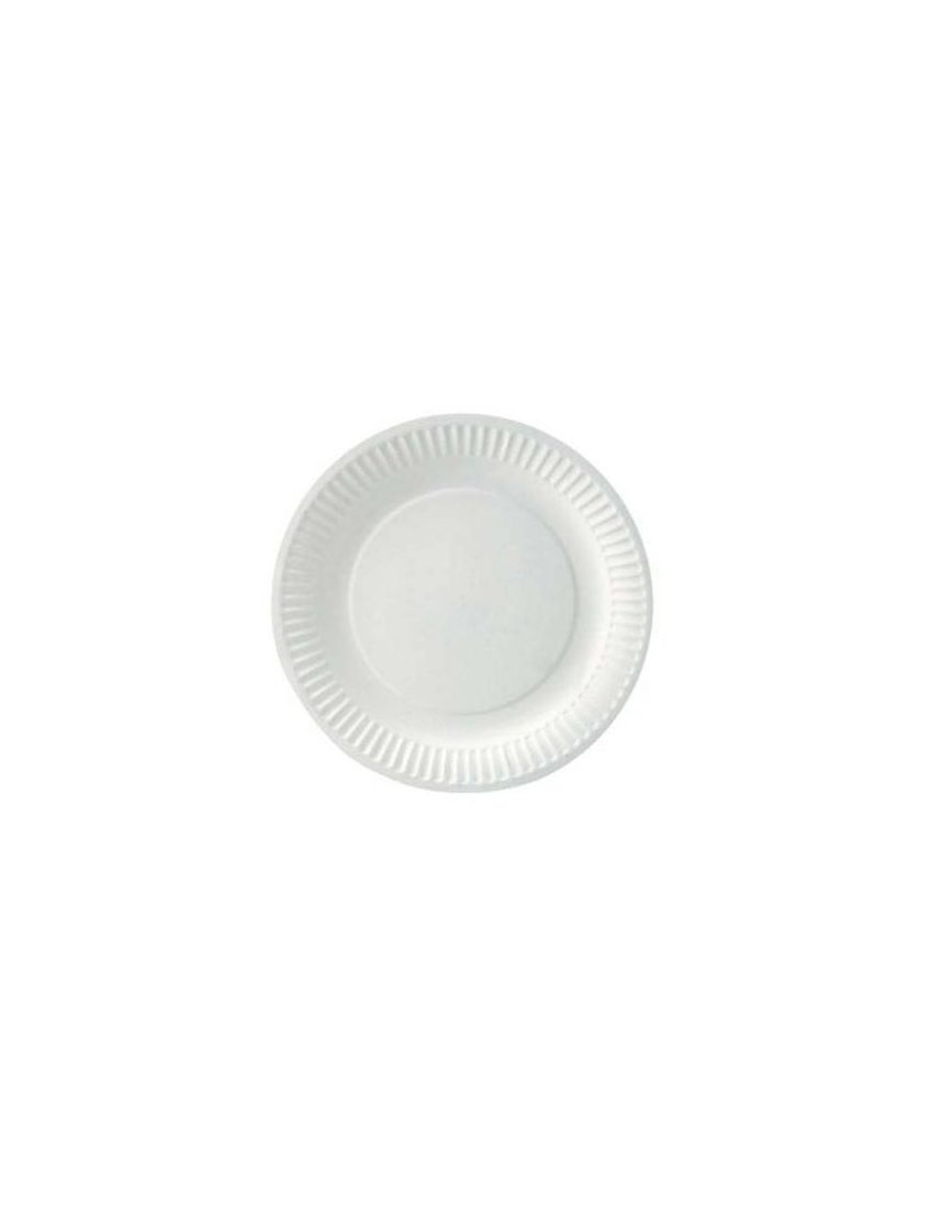 Tallerken pap 23 cm coated.